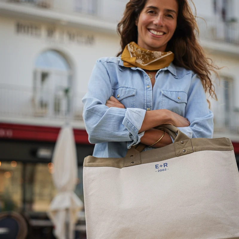 Sac Cabas personnalisé Allure Initiales