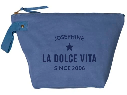 Trousse de toilette personnalisable
