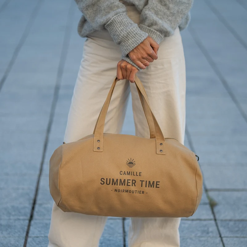Sac Polochon Personnalisable Trendy