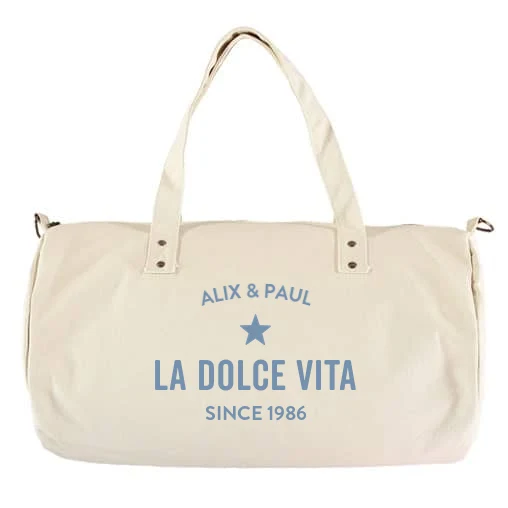 Sac Polochon Personnalisable Trendy
