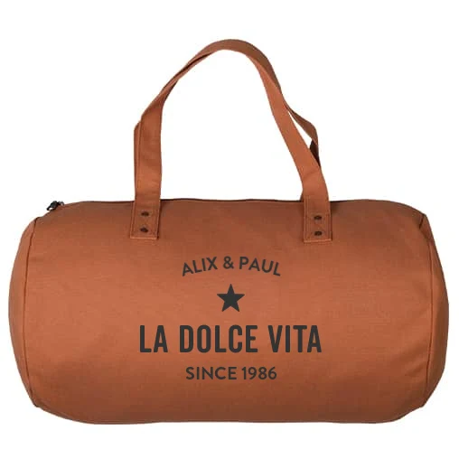 Sac Polochon Personnalisable Trendy