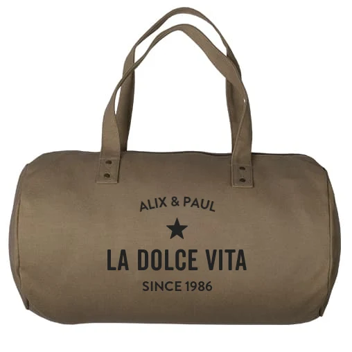 Sac Polochon Personnalisable Trendy