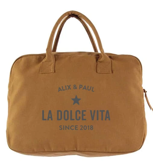 Sac week-end personnalisable Trendy