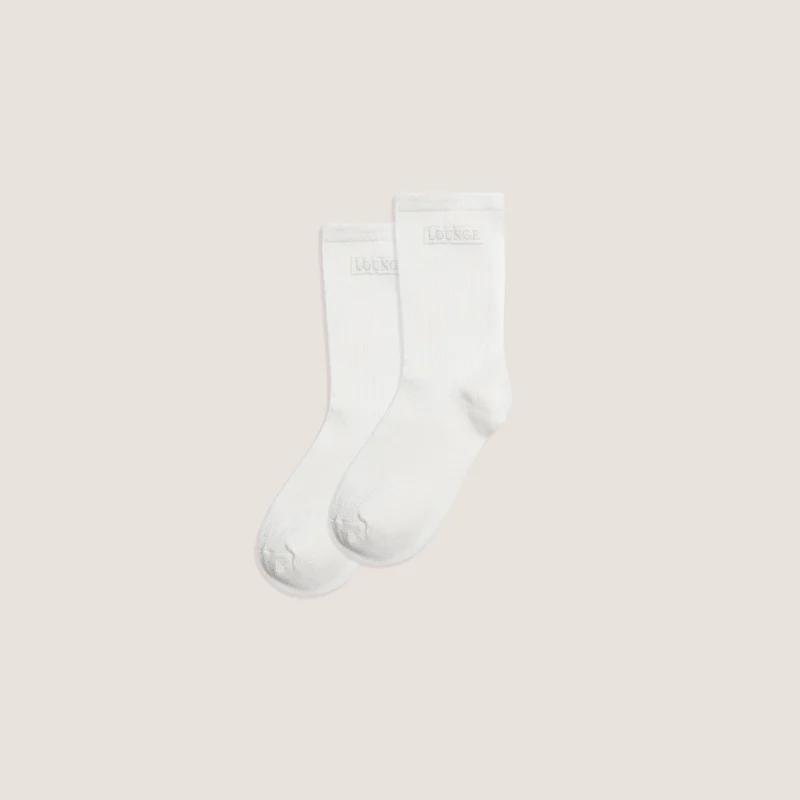 Chaussettes Tennis (Lot de 2) - Blanc