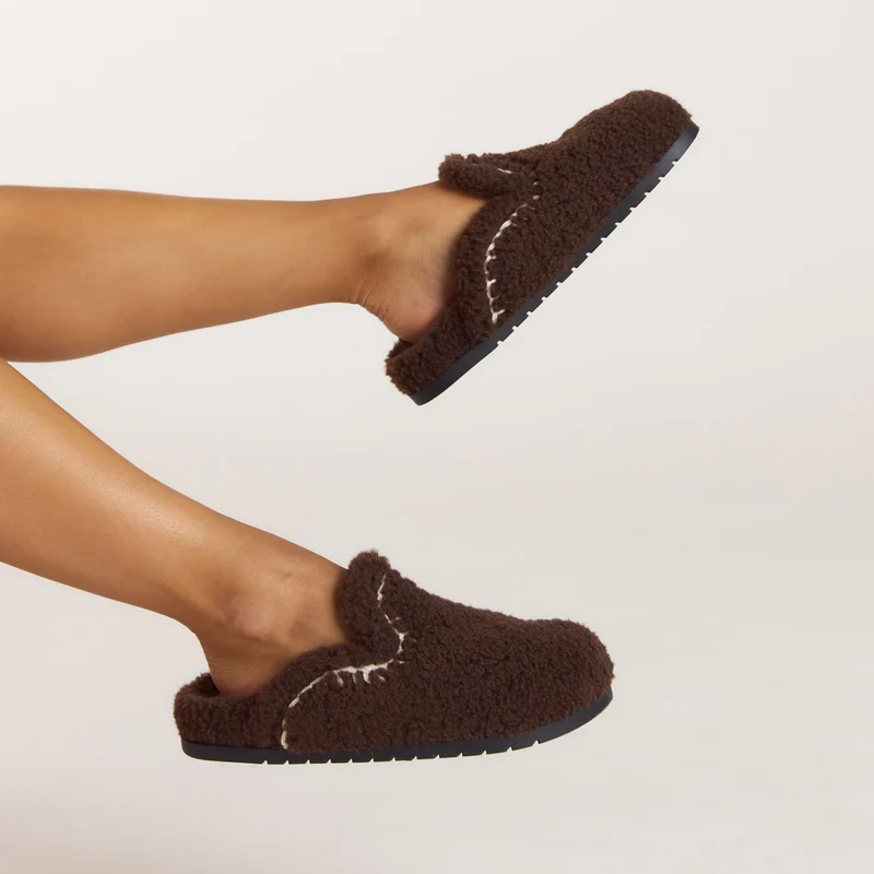 Mule Anya - Chocolat