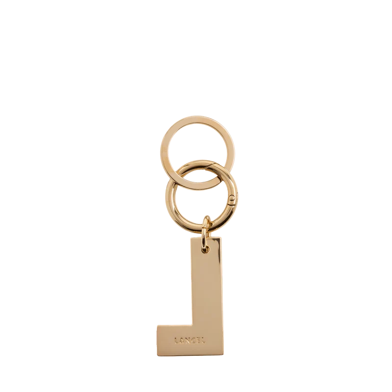 L KEYRING/BAG CHARM