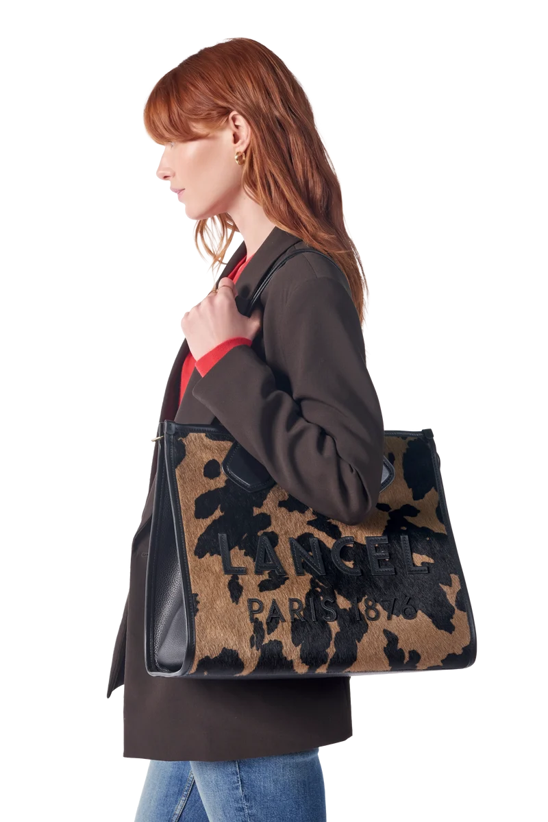 L ZIP TOTE BAG