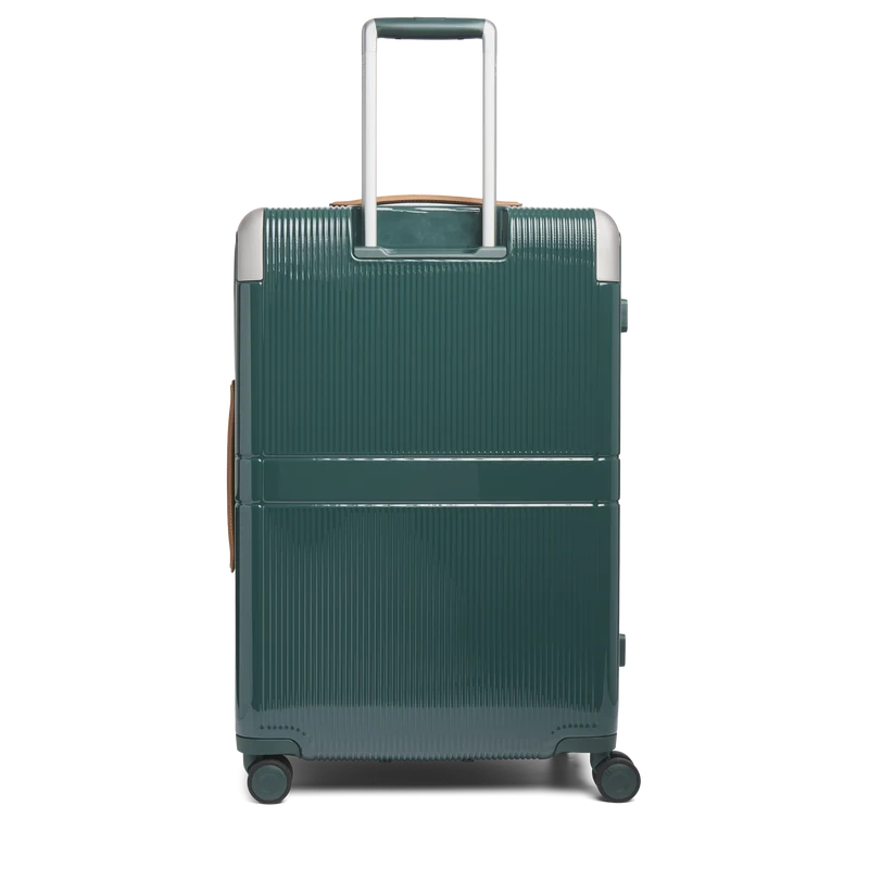 4-WHEEL EXPANDABLE MEDIUM ZIP SUITCASE