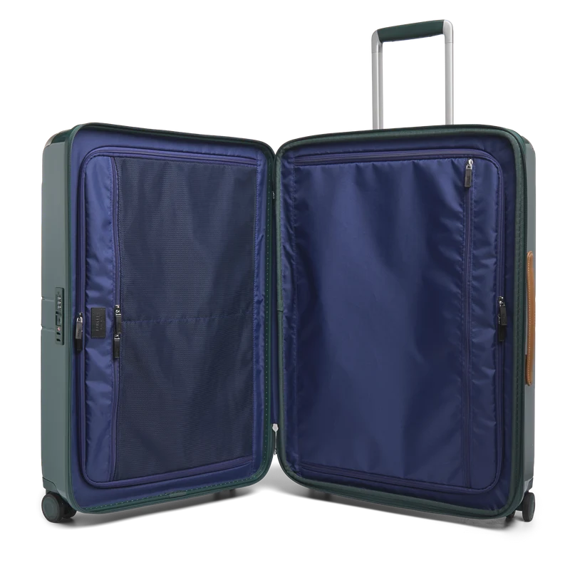 4-WHEEL EXPANDABLE MEDIUM ZIP SUITCASE