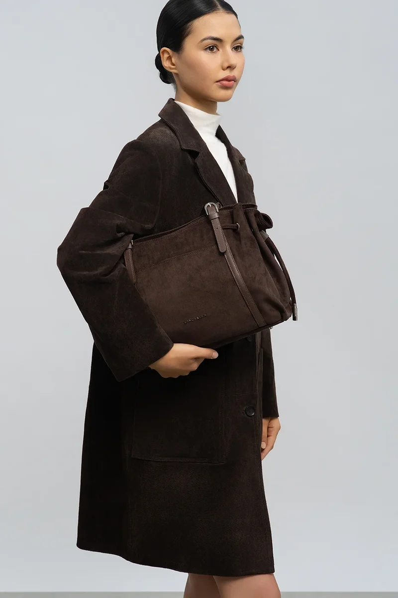 Grand Sac Cabas Lancaster Velvet Emma 518-097