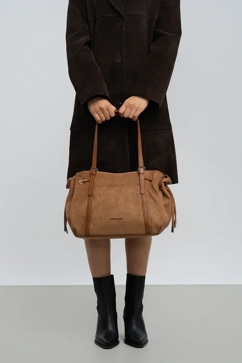 Grand Sac Cabas Lancaster Velvet Emma 518-097