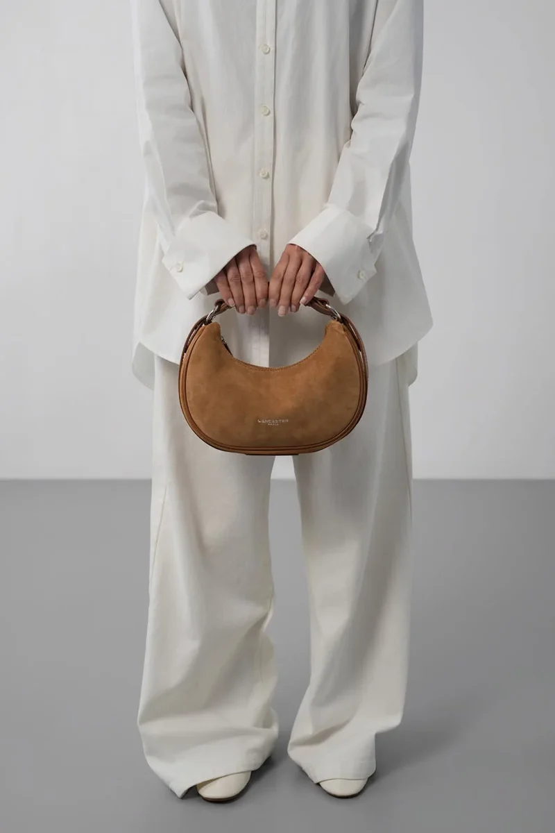 Petit Sac Besace Lancaster Suède 480-081