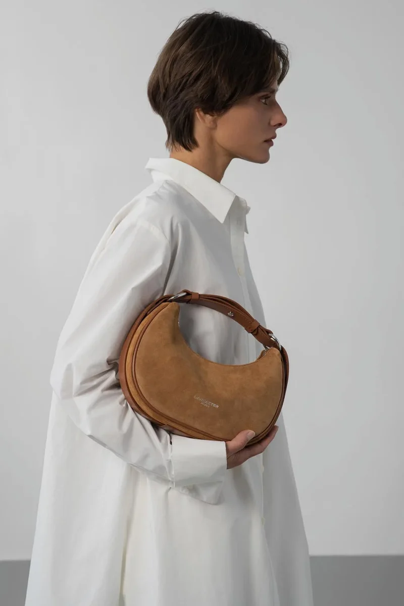 Petit Sac Besace Lancaster Suède 480-081