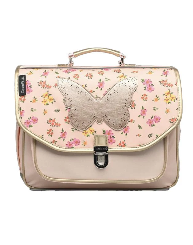 Cartable moyen Liberty Butterfly rose