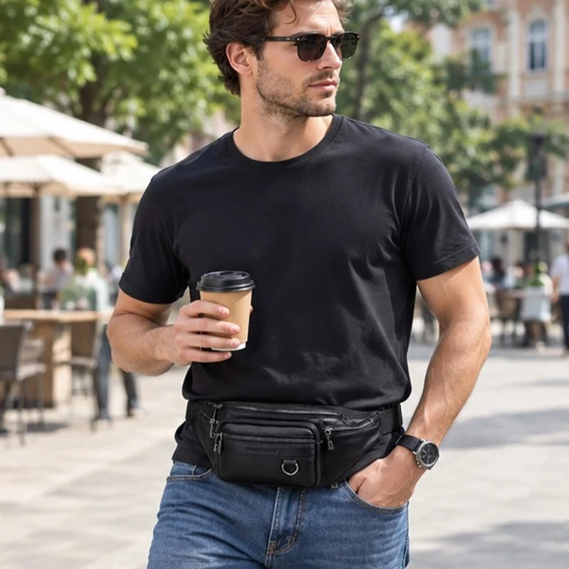 Sac banane homme tendance | Robuste et Chic