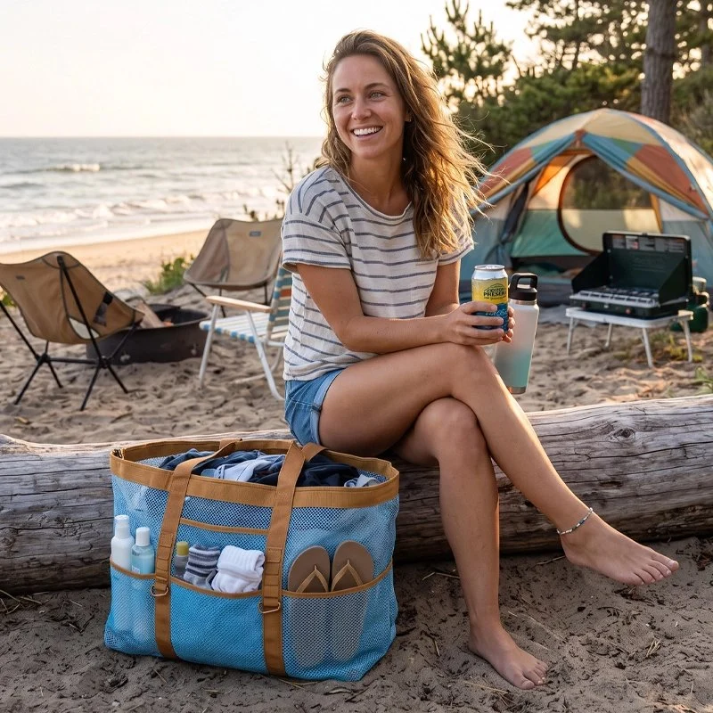 Sac de plage XXL | Maxi Zen, Mini Stress
