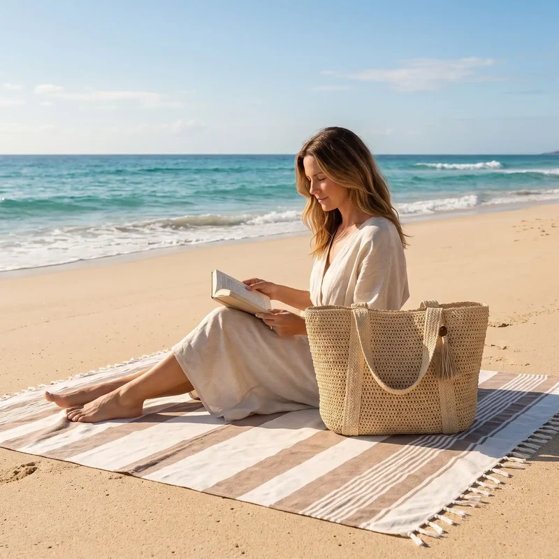 Sac de Plage Luxe | Tendance Chic
