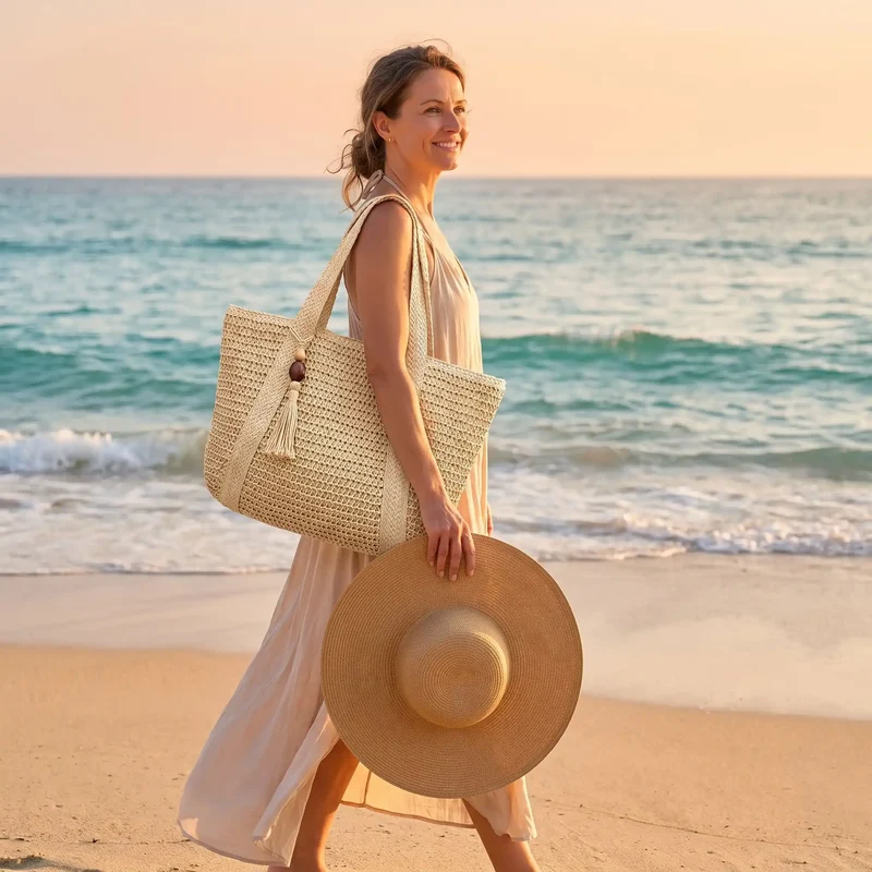 Sac de Plage Luxe | Tendance Chic