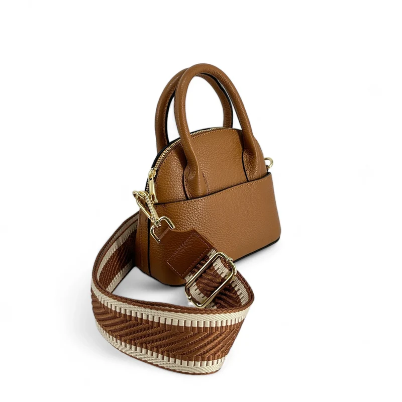 Bandoulière amovible UNI doré Marron camel