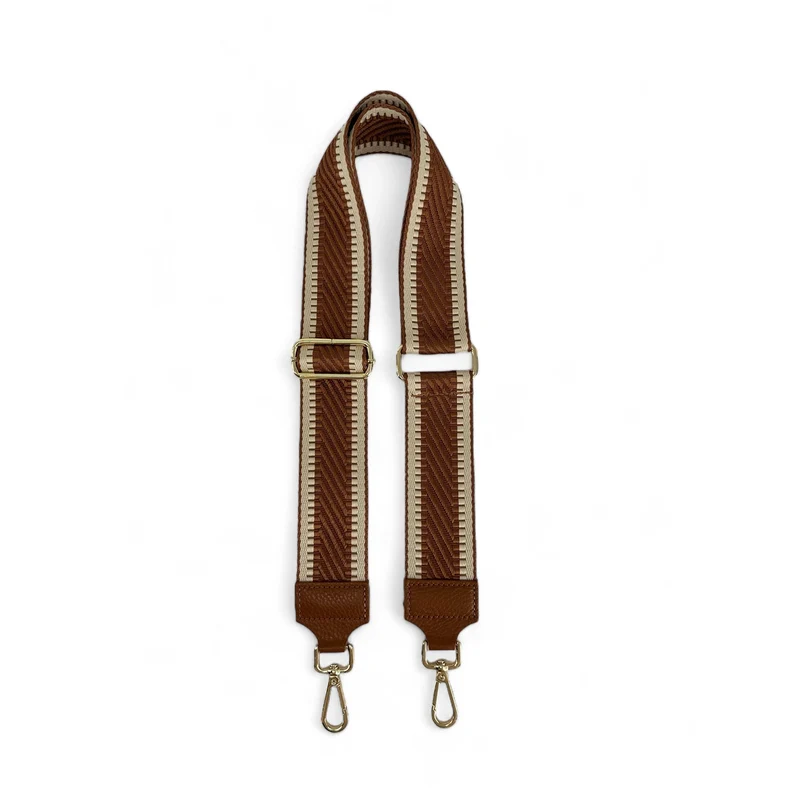 Bandoulière amovible UNI doré Marron camel
