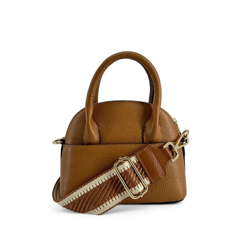 Bandoulière amovible UNI doré Marron camel