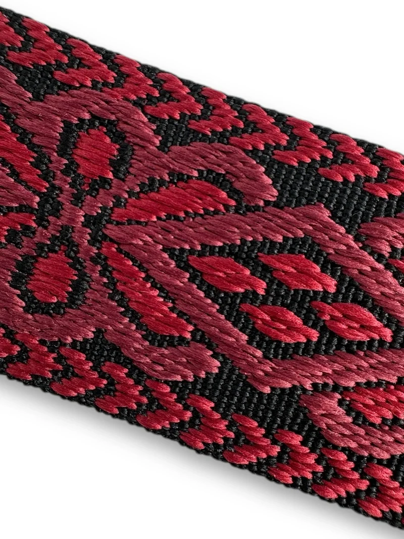 Bandoulière amovible ETHNIC laiton Bordeaux