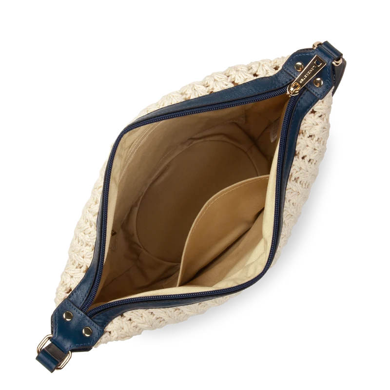 Sac besace - Tressé coton