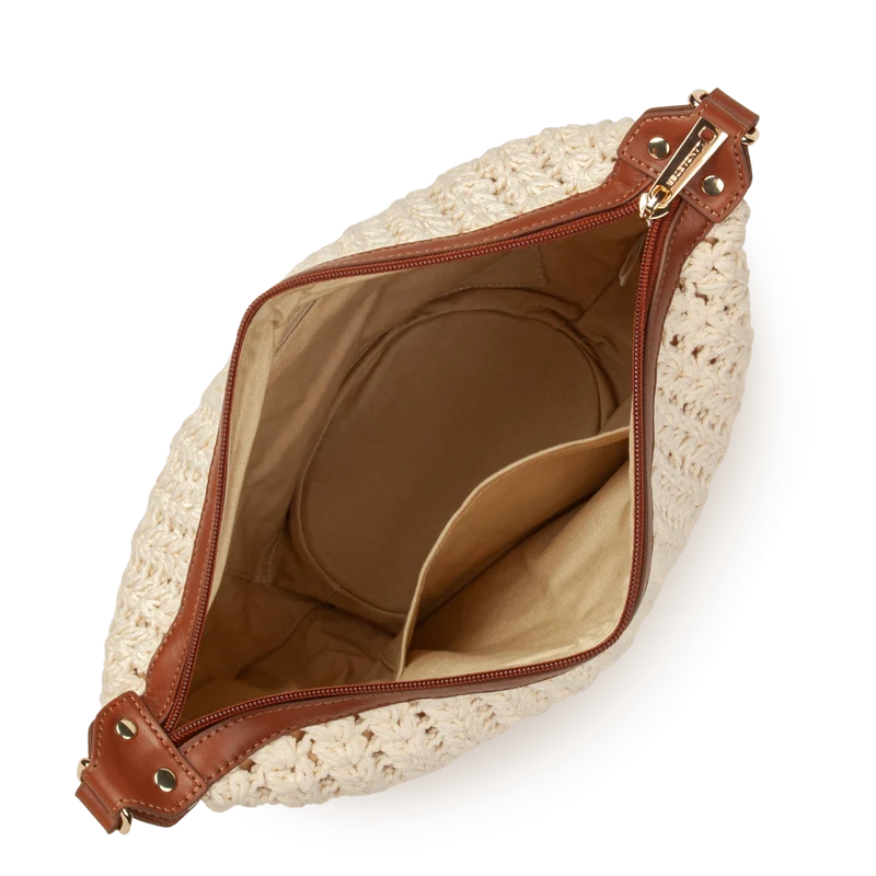 Sac besace - Tressé coton