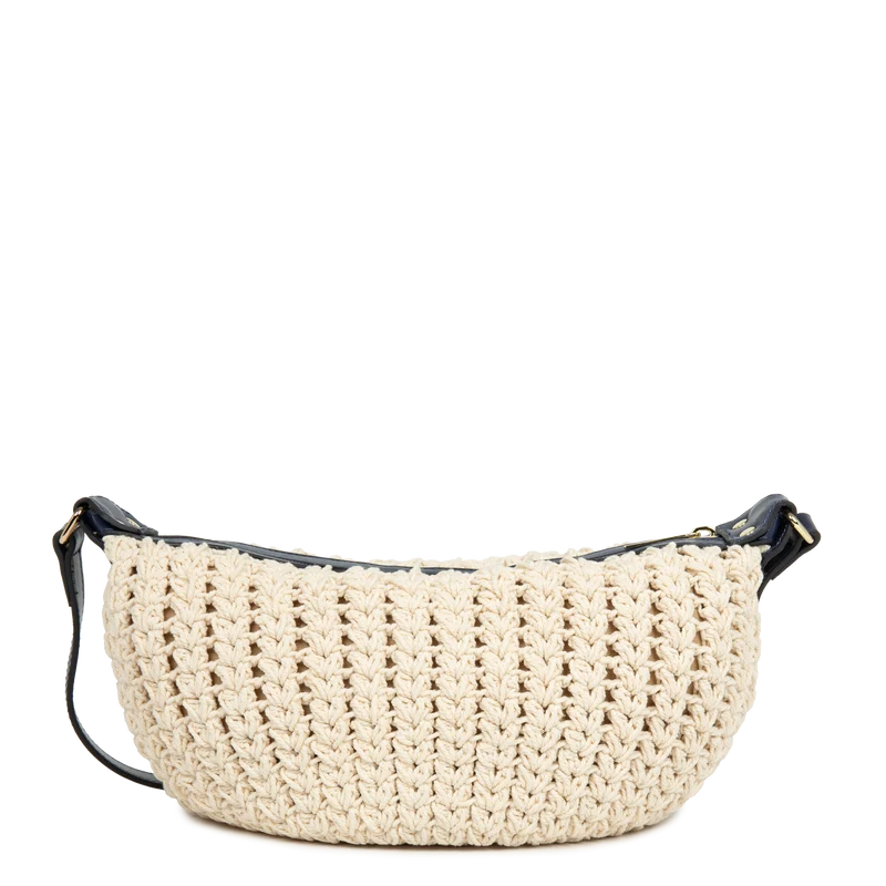 Petit sac besace - Tressé coton