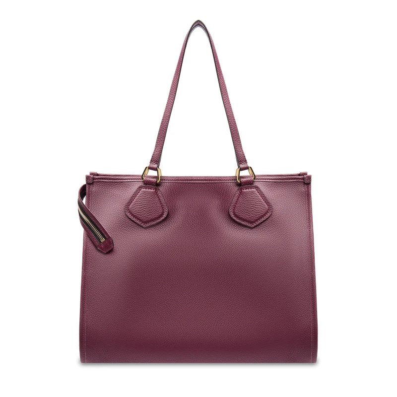 L ZIP TOTE BAG
