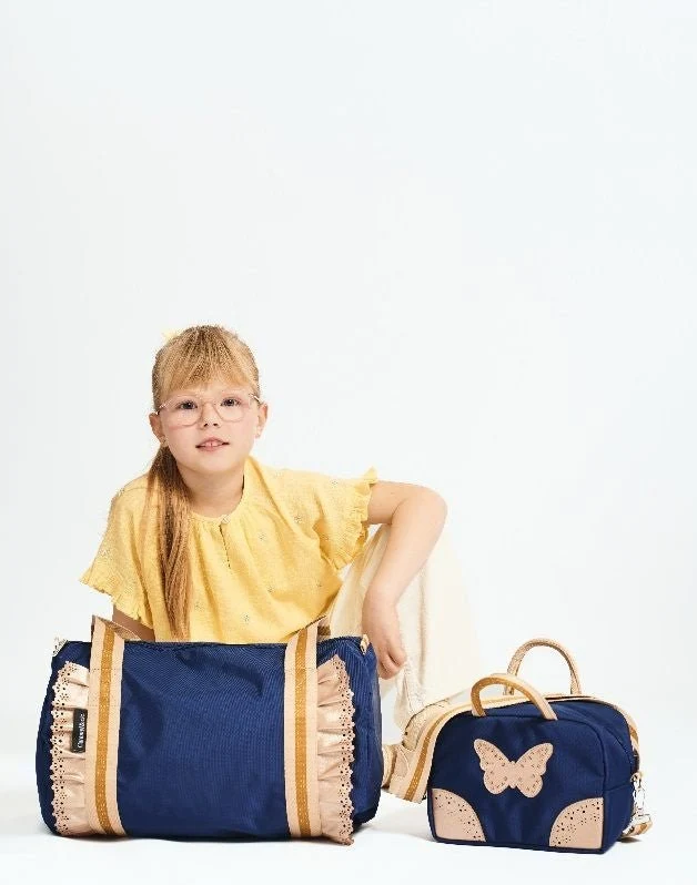 Sac polochon Froufrous marine