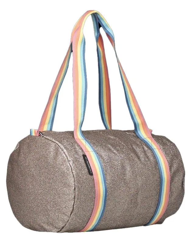 Sac Polochon Paillettes cuivre