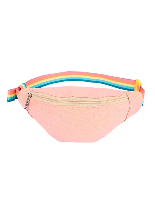 Sac Banane paillettes Corail