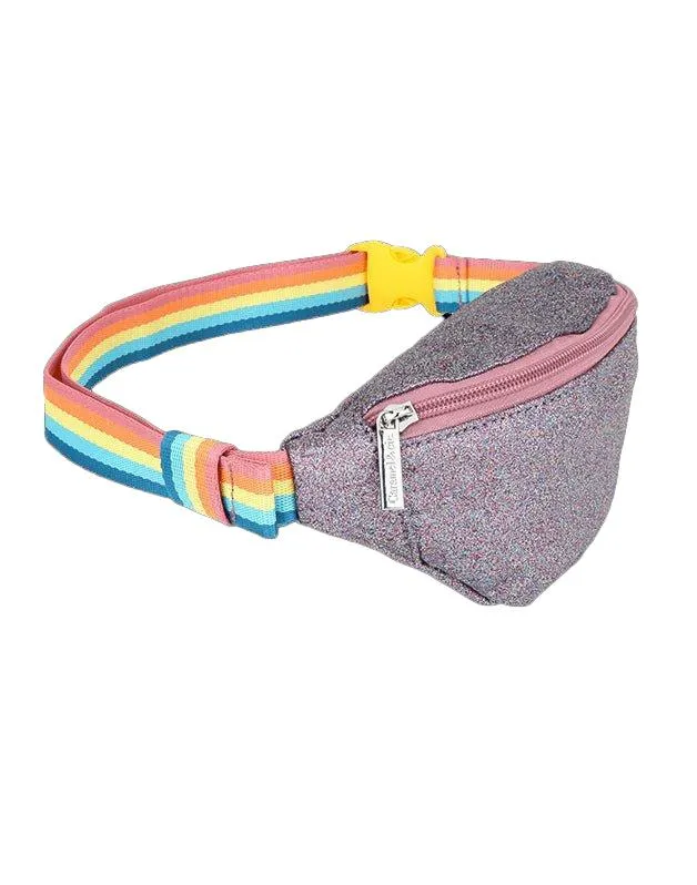 Sac Banane paillettes violet