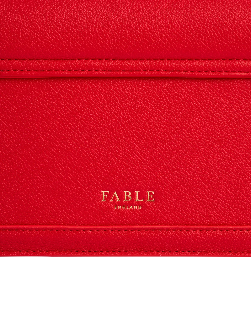 Kate Red Foldover Bag