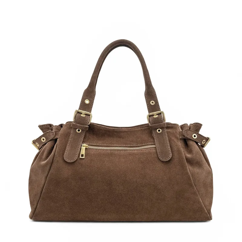 Sac bowling en daim NEW PRINCESS SUEDE XL Moka