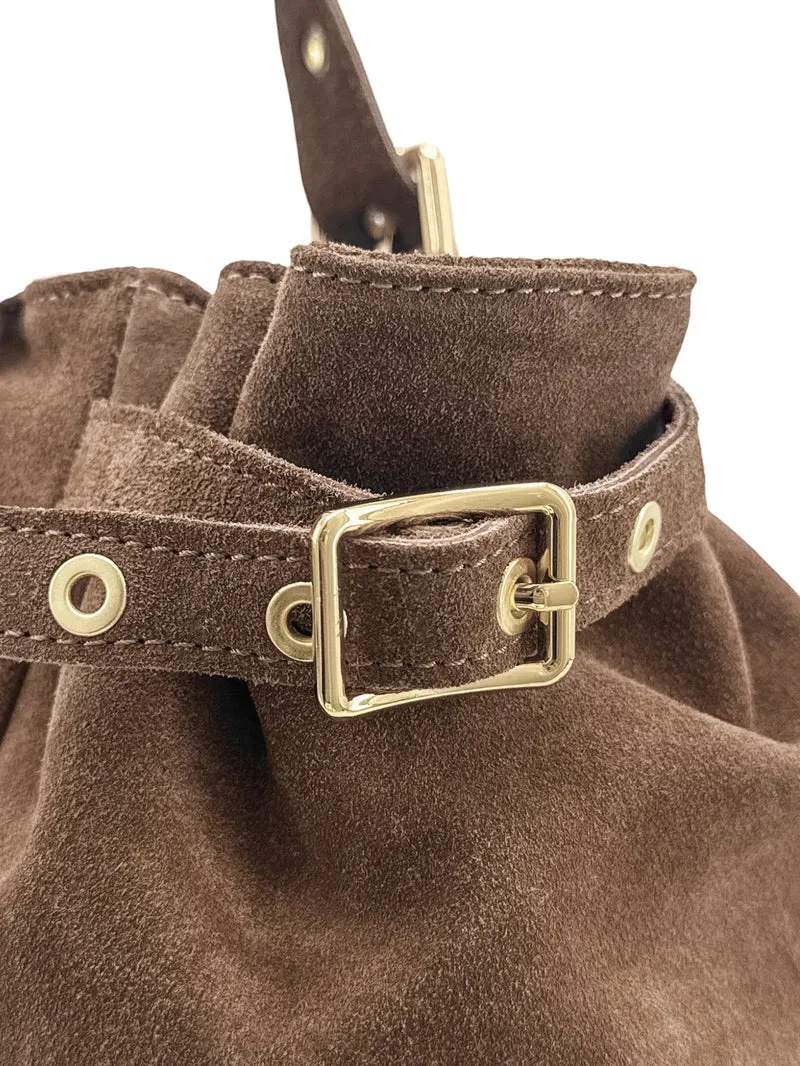 Sac bowling en daim NEW PRINCESS SUEDE XL Moka