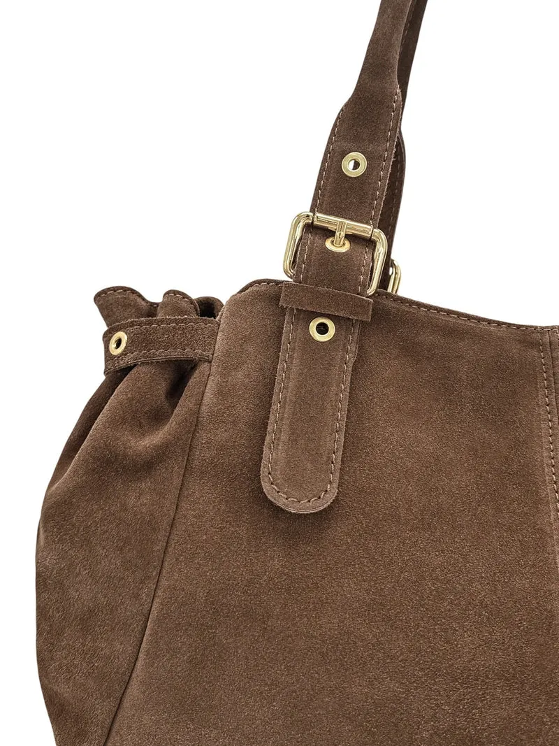 Sac bowling en daim NEW PRINCESS SUEDE XL Moka
