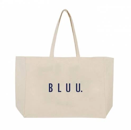 Sac shopping coton avec zip