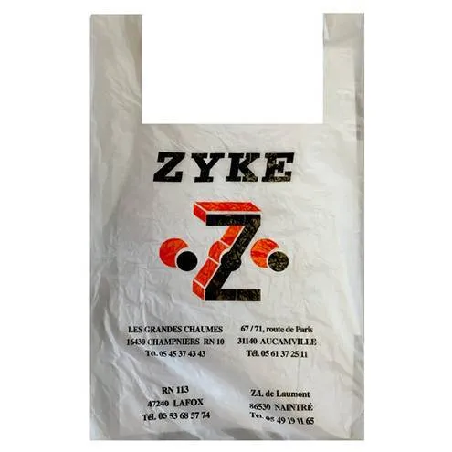 Sac bretelles plastique