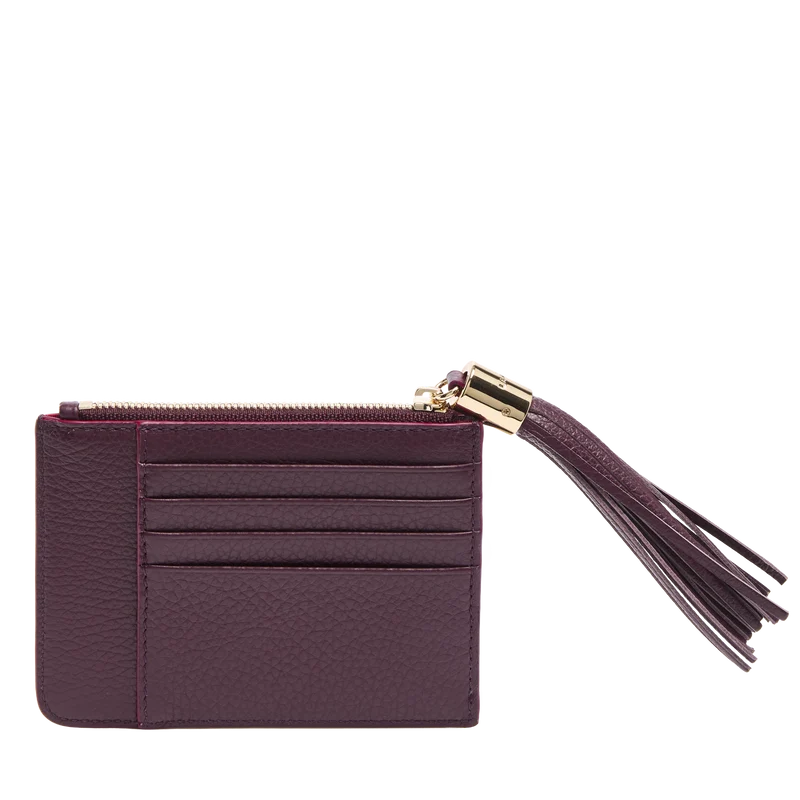 L ZIP CARDHOLDER WITH GUSSET