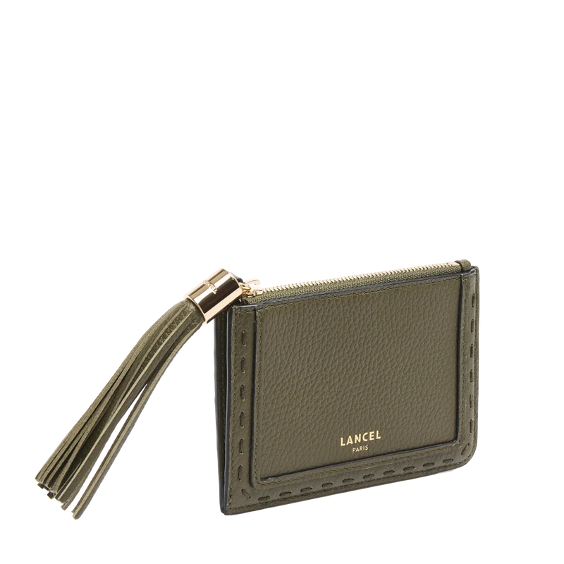 L ZIP CARDHOLDER WITH GUSSET