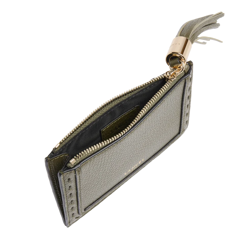 L ZIP CARDHOLDER WITH GUSSET