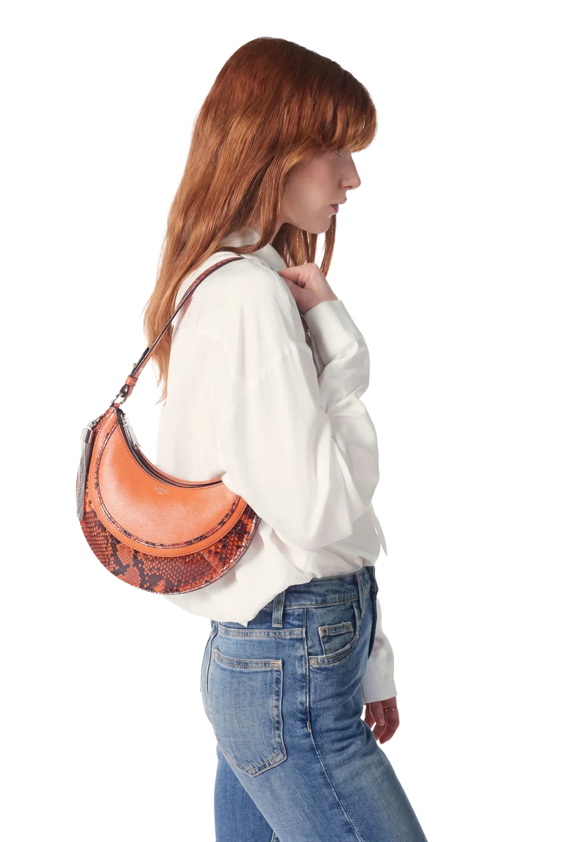 S ZIP HOBO BAG