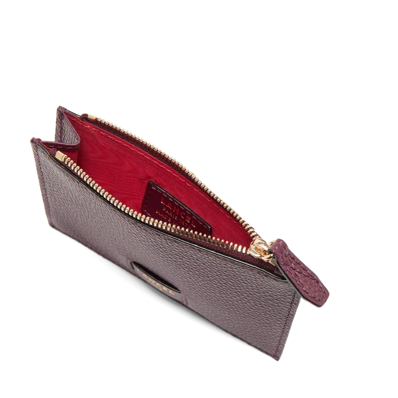 L ZIP CARDHOLDER WITH GUSSET