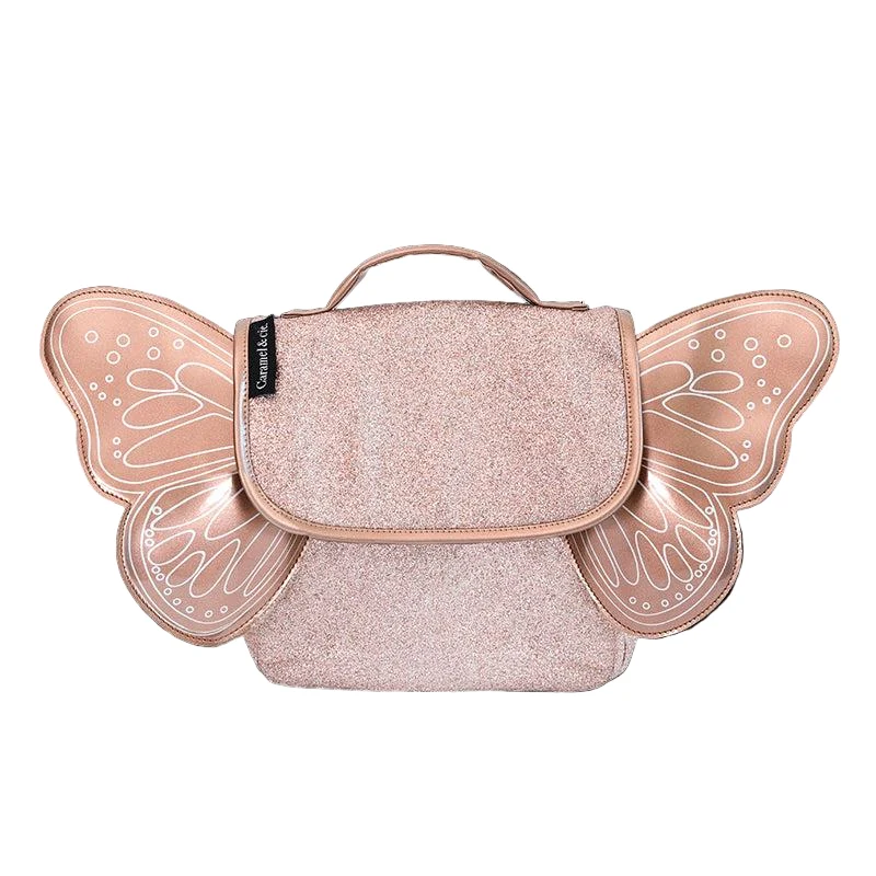 Sac papillon paillettes Cuivre