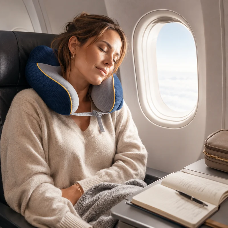 Oreiller gonflable de voyage | Sieste express