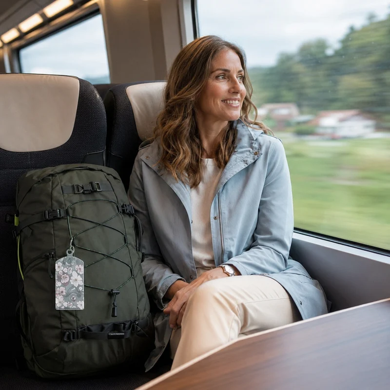 ETIQUETTE POUR VALISE | FEMME ACTIVE