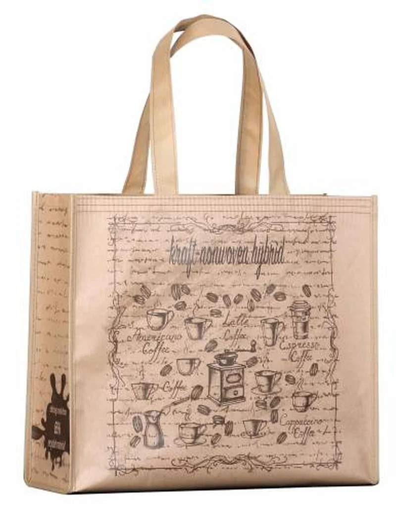 Sac cabas polypro non tissé hybride