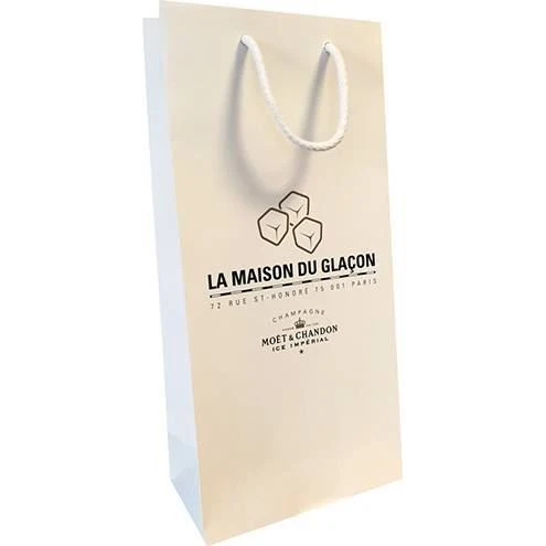 Sac bouteille luxe caviste